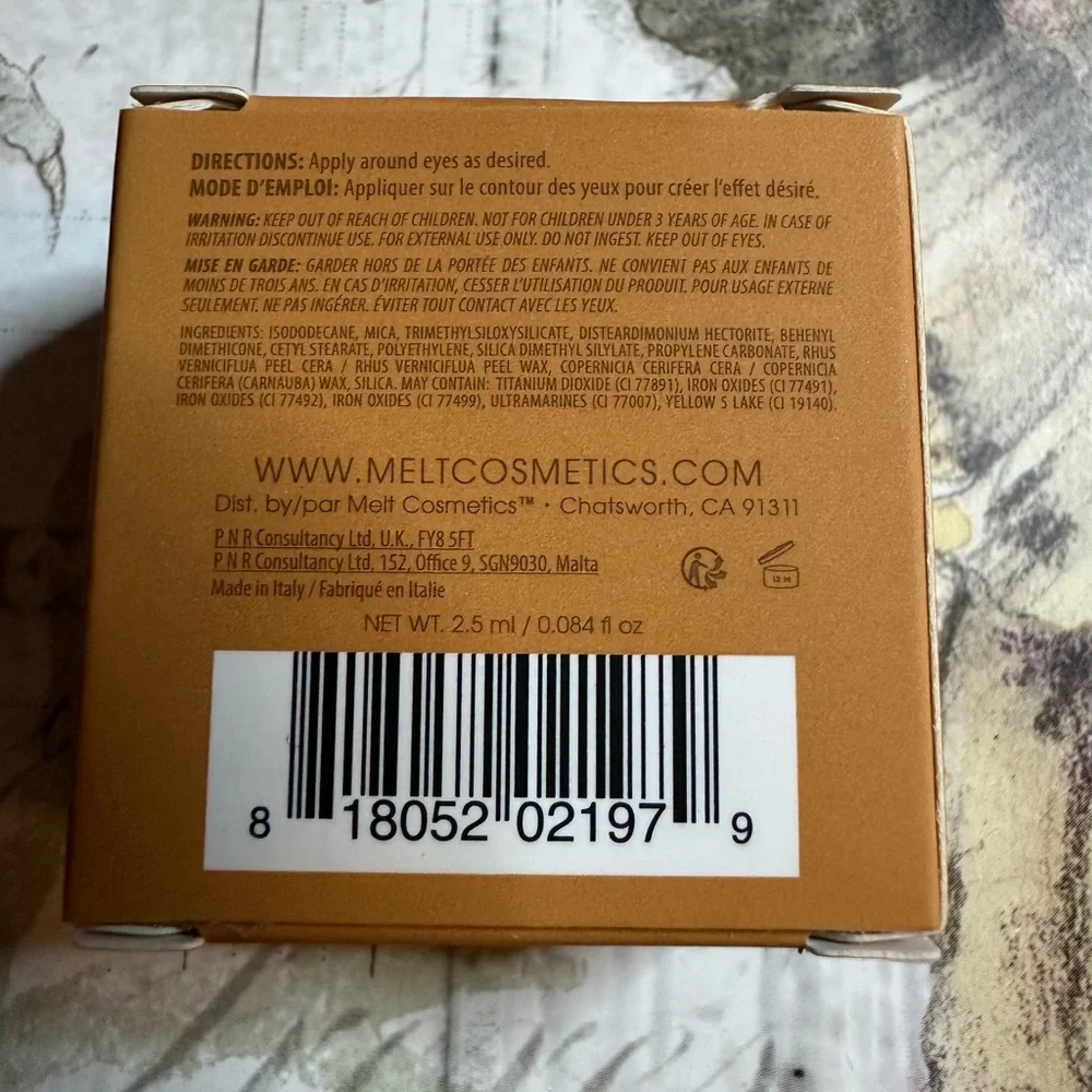 Melt Cosmetics BNIB Ultra Matte eye gel liner eyeliner CULTURA.